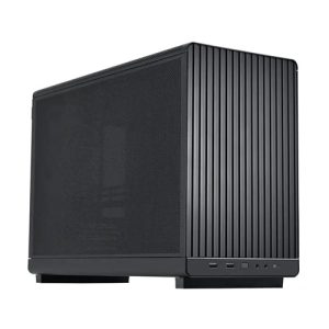 LIAN LI PC-A3X, DAN-A3 MicroATX Chassis with steel mesh side panel (option side glass panel), Black