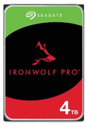 Seagate IronWolf Pro 4TB NAS 3.5" Internal Hard Drive (ST4000NT001)