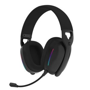 Zalman ZM-HPS650W, Virtual 7.1ch 3-Mode Gaming Headset, Noise-Cancelling, Wireless+Bluetooth, USB, Black, 1 Year Warranty