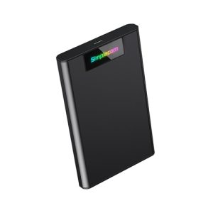 Simplecom SE239, Tool-Free 2.5" SATA HDD SSD to USB-C Enclosure With RGB Lights USB 3.2 Gen2, 1 Year Warranty