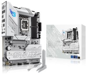 ASUS ROG STRIX B860-A GAMING WIFI, ATX, Intel LGA 1851, 4xDDR5, 4xM.2, 4xSATA Gb/s, RAID, 2xPCIe, 1xHDMI, 1xDP, 2.5Gb Ethernet Port, Wi-Fi 7+Bluetooth, 2xUSB-C, 4xUSB-A, 4xUSB2.0, 3 Year Warranty