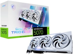 MSI VGA GEFORCE-RTX-5070-12G-GAMING-TRIO-OC-WHITE