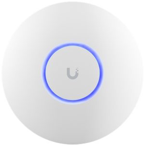 Ubiquiti U7 Lite, Compact Ceiling-Mounted Wi-Fi 7 Access Point, 4 Spatial Streams, 2.5 GbE Uplink,115 m² Coverage, 200+ Connected Devices, Power via POE, 1 Year Warranty