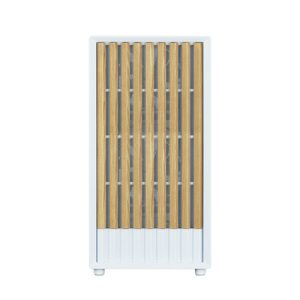 Zalman P10 NAMU White, Mini-Tower, Tempered Glass, Drive Bays: 2x(3.5''or 2.5''), Expansion Slot: 5, Motherboard Support: Micro-ATX, Pre-installed fans: 3x120mm, 1 Year Warranty