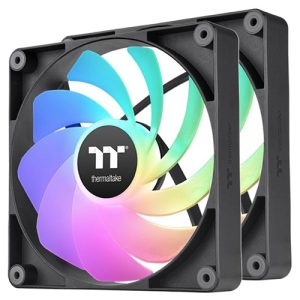 Thermaltake CT140 Reverse ARGB Sync Black 140mm Fan - 2 Pack