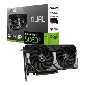 ASUS Dual GeForce RTX™ 5060 Ti 16GB Black OC Edition