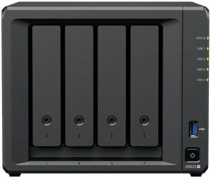 Synology DiskStation DS925+, 4-Bay 3.5" Diskless, AMD Quad Core CPU, 4GB RAM, 2x2.5GbE, 2xUSB3.2, 1xExpansion port, 3 Year Warranty