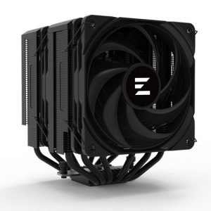 Zalman CNPS14X DUO BLACK, CPU Air Cooler, PWM, Size: 2x120mm, Socket: Intel : LGA1851/1700 / 1200 / 115X AMD : AM5 / AM4 / AM3, 3 Year Warranty