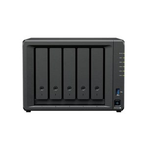 Synology DiskStation DS1525+ 5-Bay 3.5" , 2x 2.5 GbE (Tower), AMD Ryzen Quad Core 2.2GHz, 8GB RAM, x USB3.2, 2x Expansion 3 year Wty