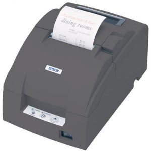 Epson TM-U220IIB Dark Grey Dot Matrix Receipt Printer - Ethernet