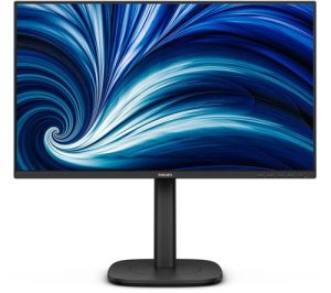 Philips 24B2N3200J, 23.8" FHD IPS LED Screen, 1920x1080, 16:9, 4ms, 120Hz, Adaptive Sync, 1xHDMI, 1xDP, 1xVGA, USB, Speaker, VESA, Height Adjustable, Pivot, Swivel, Tilt, 4 Year Warranty