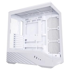LianLi PC-V100W, Vector V100, ATX, Mid Tower PC Case, Tempered Glass, Drive Bays: 1x2.5", 1x3.5", Expansion Slot: 7, Fan: 120mm, Motherboard Support: E‑ATX/ATX/M‑ATX/Mini‑ITX, 1 Year Warranty