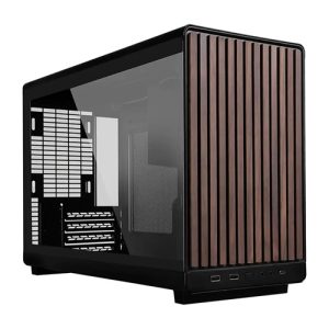 Lian Li PC-A3X-WDG, Li DAN-A3 Wood Micro ATX Case, Tempered Glass, Drive Bays: 2×2.5” SSD, 1×2.5” SSD or 1×3.5” HDD, Expansion Slot: 4, Fan: 120mm, Motherboard Support: M-ATX/ITX, 1 Year Warranty