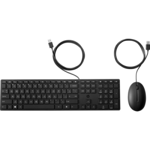 HP 320MK USB Wired Desktop Keyboard and Mouse Combo