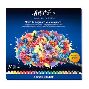 Staedtler Lumograph Aquarell Tin 24