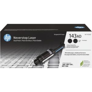 HP #143AD Twin Pack W1143AD