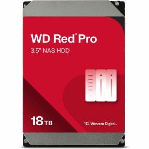 Western Digital WD Red Pro 18TB 3.5" NAS HDD SATA3 7200RPM 512MB Cache