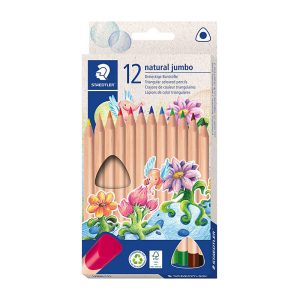 Staedtler Natural Jumbo Colour Pencils Bx12