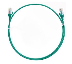 8Ware CAT6THINGR-025M, CAT6 Ultra Thin Slim Cable, 0.25m, Green, 3 Year Warranty