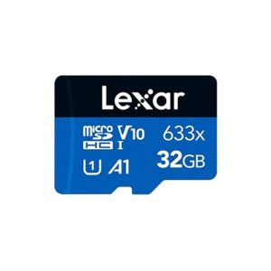 Lexar High-Performance 633x 32GB microSDHC UHS-I Card BLUE Series (Without Adapter)