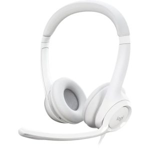 Logitech H390 Computer Headset - Off-White (USB-A)