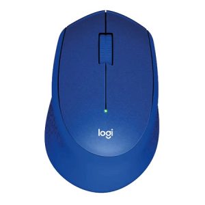 Logitech M331 Silent Plus Wireless Mouse - Blue