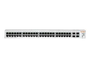 Aruba JL686B, Instant On 1930 Smart Managed PoE Switch, 48x Gigabit RJ45 PoE+ Ports, 4x SFP+ Ports, PoE Budget: 370W, Limited Lifetime Warranty (Replaces JL686A)
