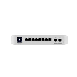 Ubiquiti USW-PRO-8-POE, UniFi Pro 8 PoE Network Switch, 6xGbE PoE+ Ports, 2xGbE PoE++ Ports, 2x10G SFP+ Ports, PoE Budget: 120W, 1 Year Warranty