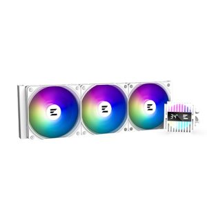 Zalman ALPHA2 A36 WHITE, AIO Liquid CPU Cooler, 3x120mm ARGB Fan, Socket: Intel LGA 1700/1200/115X, AMD AM5/AM4, 5 Year Warranty