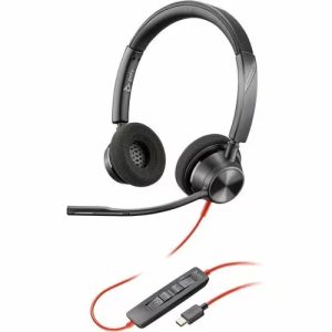 HP Poly Blackwire 3320 MS Wired Stereo Headset USB-C/A