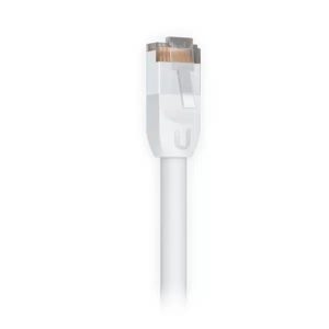 Ubiquiti UniFi Patch Cable Outdoor 8M White, Single Unit, All-weather, RJ45 Ethernet Cable, Category 5e