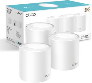 TP-Link Deco X1500 AX1500 Whole Home Mesh Wi-Fi 6 System (3-Pack)