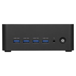 MSI CUBI Z AI-8M-005BAP, Barebone Mini PC, AMD Ryzen 7-8845HS, DDR5(0/2), M.2(0/1), 2xHDMI, 2xUSB-C, 6xUSB-A, 2x2.5GbE LAN, Wireless AX+Bluetooth, No OS, 3 Year Warranty