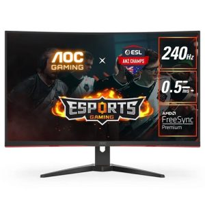 AOC C32G2ZE 31.5" 240Hz FHD VA Curved Gaming Monitor