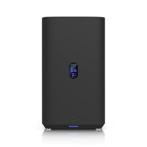 Ubiquiti UNAS 4, Black, UniFi Network Attached Storage(4) 2.5/3.5'HDD Bays, (2)M.2NVMe SSD, 2.5GbE Networking, USB-C Conn, PoE+++ Adapter Compact