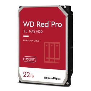 Western Digital WD Red Pro 22TB 3.5" NAS HDD SATA3 7200RPM 512MB Cache