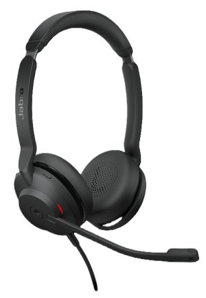 Jabra Evolve2 30 SE Wired USB-C/A UC Stereo Dual Headset, Lightweight & Durable, Noise Isolating Ear Cushions, Plug-and-play, 2-Mic, 2Yr Warranty