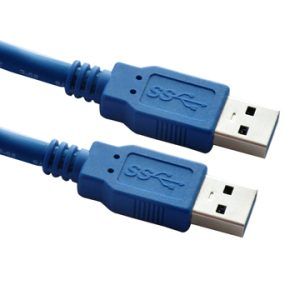 Astrotek USB 3.0 Cable 2m - Type A Male to Type A Male Blue