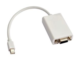 Astrotek Mini DisplayPort DP to VGA Adapter Converter Cable 20cm - Male to Female Gold Plated RoHS