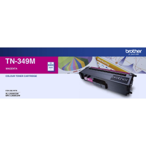 Brother TN-349M Super High Yield Magenta Toner Cartridge