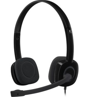 Logitech H151 Stereo Headset with Noise-Cancelling Microphone