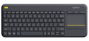 Logitech K400 Plus Wireless Touch Keyboard