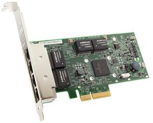 Lenovo 7ZT7A00484, ThinkSystem NetXtreme By Broadcom PCIe Network Adapter, 4xGbE Port, PCIe2.0x4, 1 Year Warranty