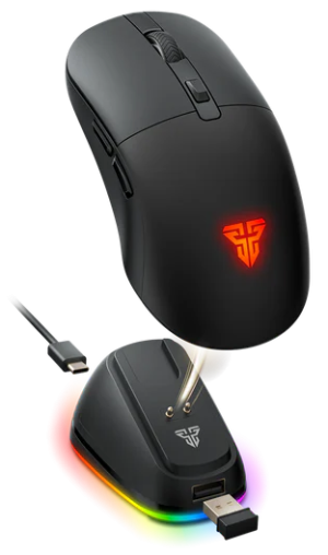 Fantech KANATA WG9RD RGB Wireless Gaming Mouse - Black