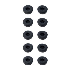 Jabra Engage Ear Cushions, Black, 5 Pairs, for Stereo Headsets (14101-60)
