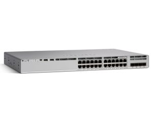 Cisco C9200L-24P-4G-E, Catalyst C9200L 4G Ethernet Switch, 24xGbE Port, 4xSFP Port, 2 Layer Supported, Manageable, Modular, Limited Lifetime Warranty
