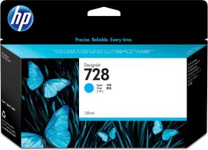 HP F9J67A, 130ml Cyan Designjet Ink Cartridge F9J67A-T730/T830