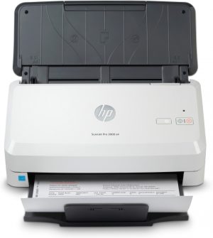 HP 6FW07A, Scanjet 3000 S4 Document Scanner, 600 dpi, Duplex, USB3.0, 1 Year Warranty
