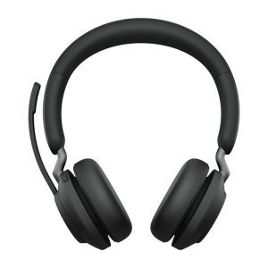 Jabra 26599-989-999, Evolve2 65 UC Headset, Stereo, USB-A, Wireless+Bluetooth, Black, 1 Year Warranty