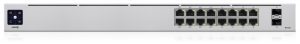Ubiquiti USW-16-POE-AU, Standard Ethernet Switch, 16xGbE Port, 2xSFP Ports, 8xPoE+ Ports, 1 Year Warranty